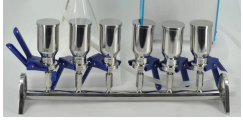 [VFS0310-6] Six Stainless Steel Filtration Units