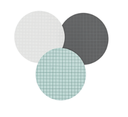 [GMCE5045WS] MCE White Membrane/Black Grid 50mm 0,22µm Individual Sterile Pack
